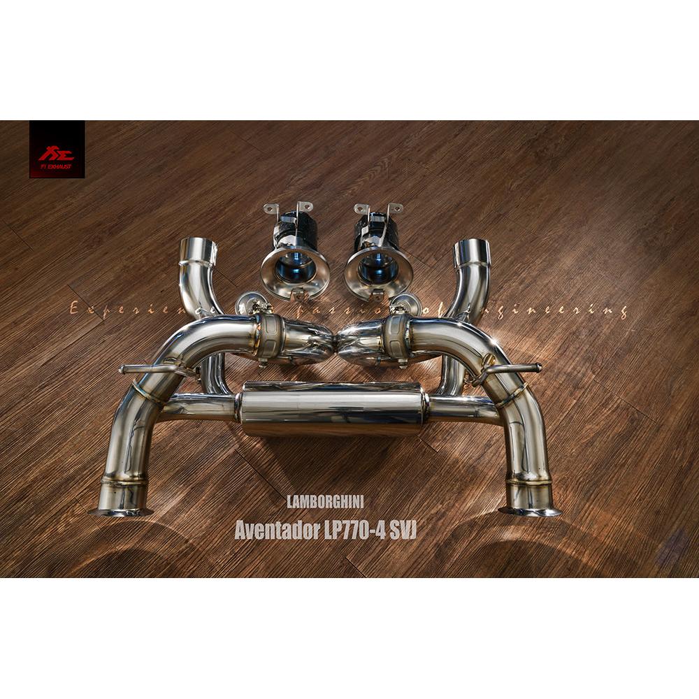 Fi Exhaust Full Exhaust System for 2018-2021 Lamborghini Aventador SVJ LP770-4