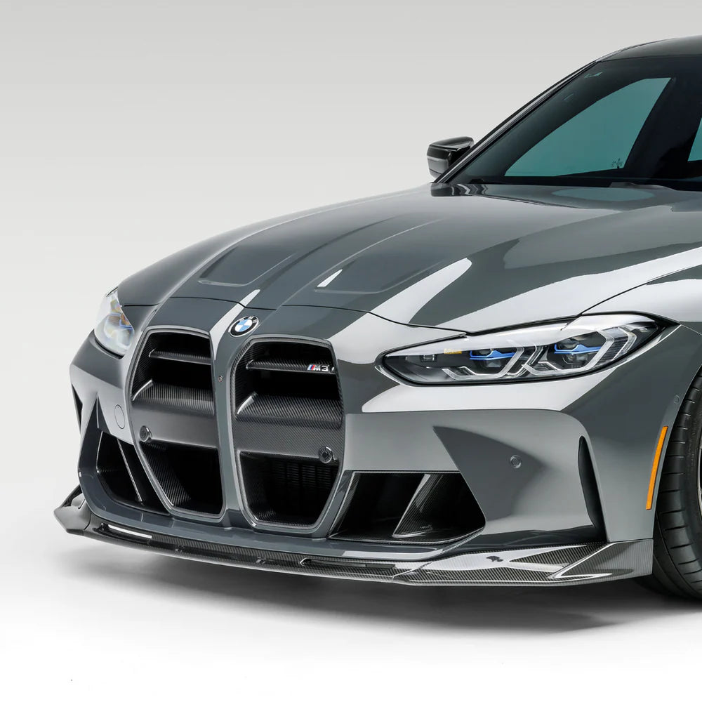 Vorsteiner Carbon Fiber V-Style Front Spoiler - 2021+ BMW G80 M3/G82 M4