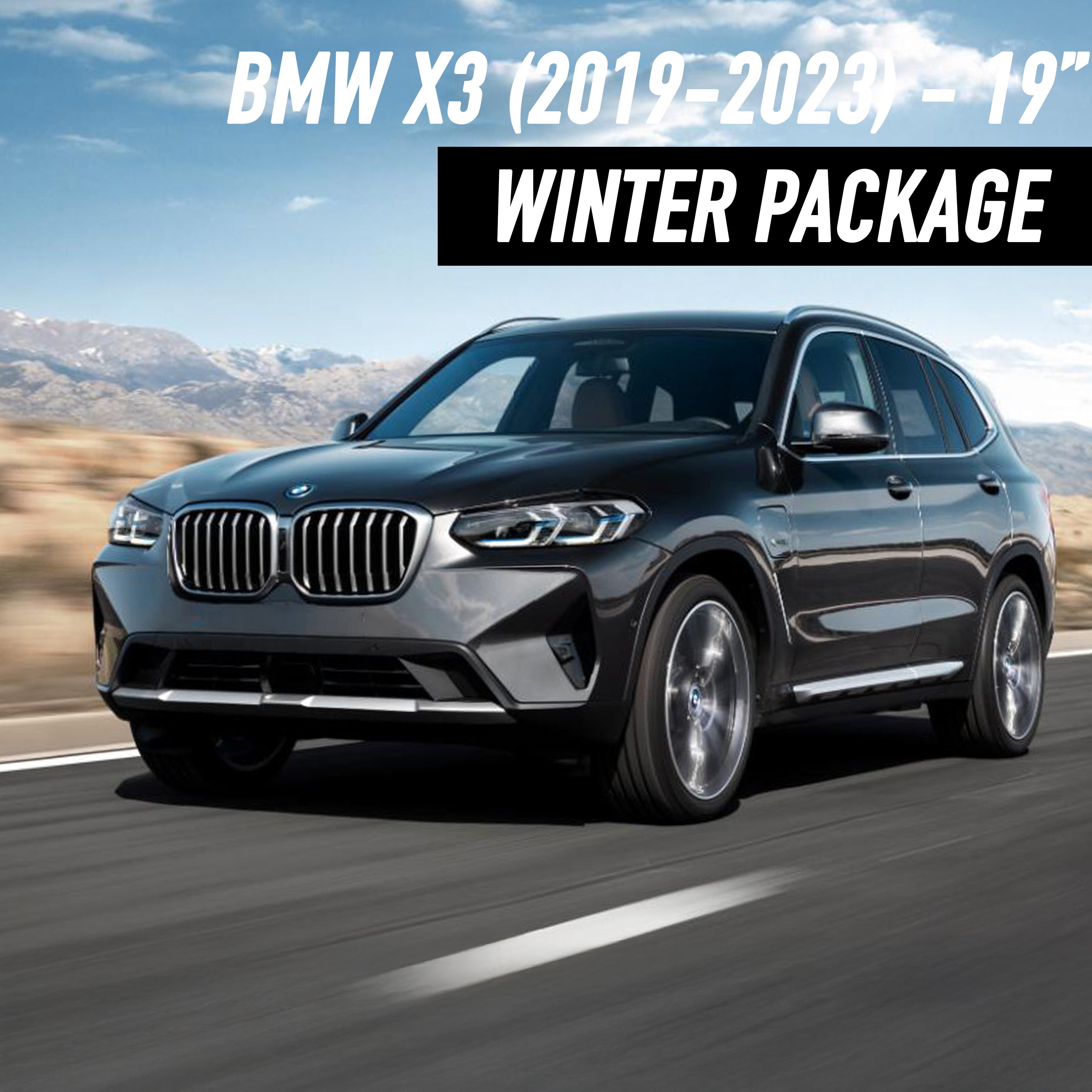 BMW X3 (2019-2023) 19" Winter Package