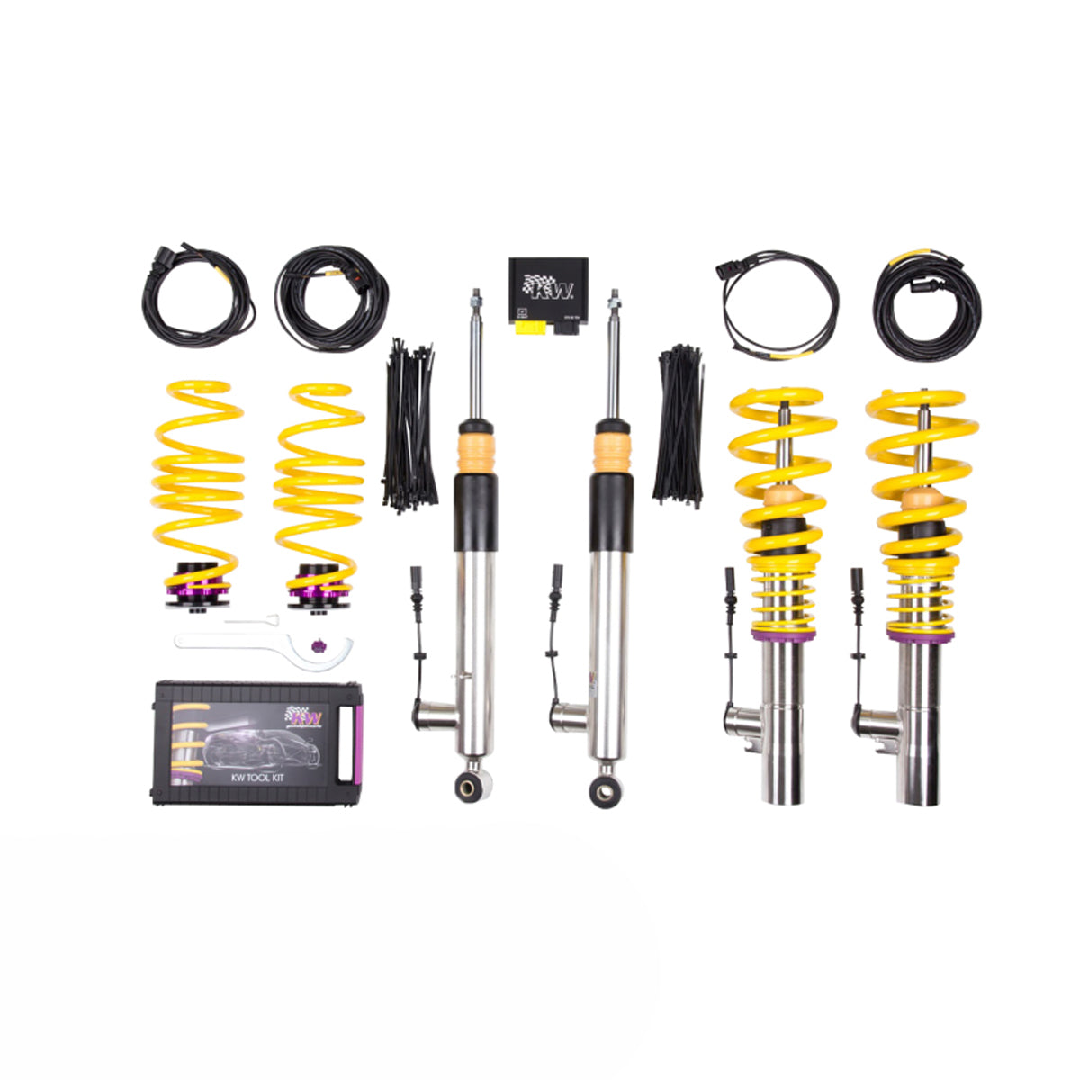 KW DDC ECU Plug & Play Coilover Kit - 2015-2019 Volkswagen Golf R