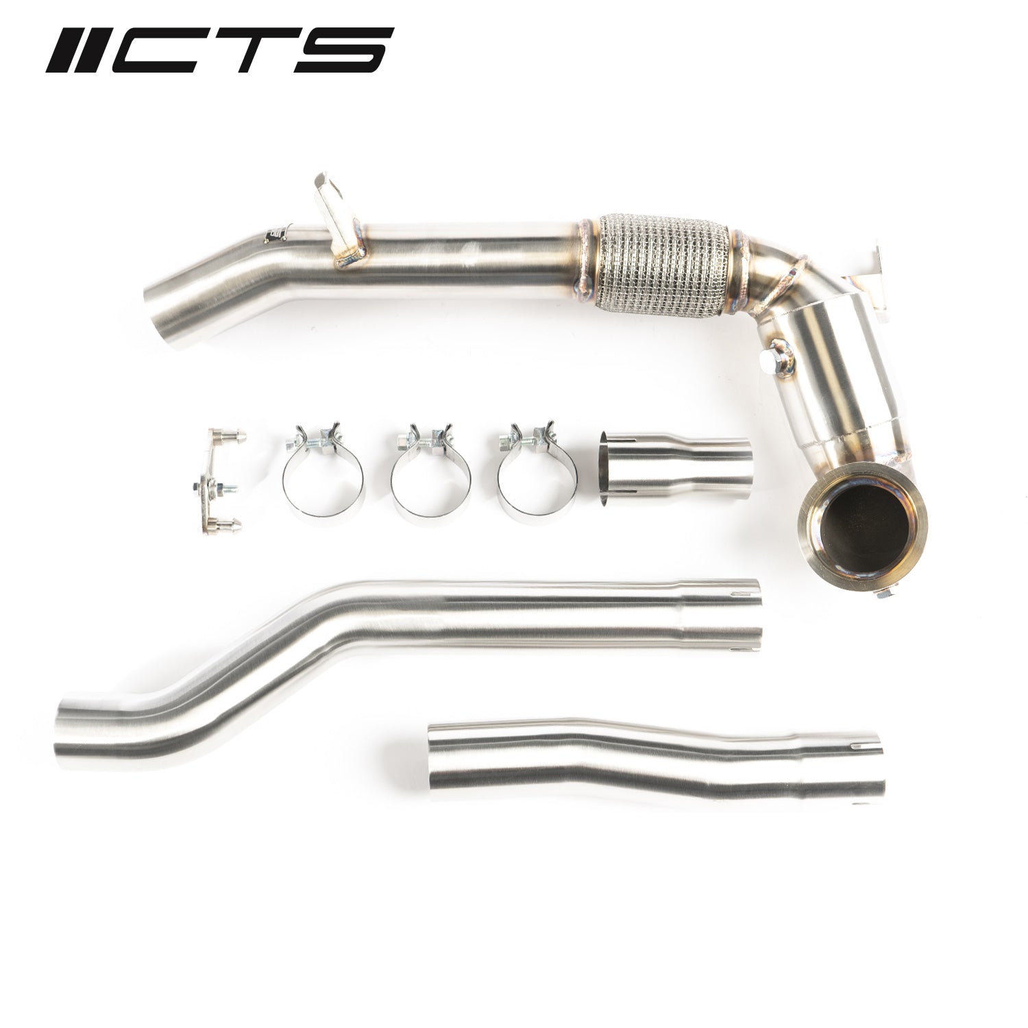 CTS Turbo EVO4 AWD High-Flow Cat MK8 Golf R/8Y Audi S3
