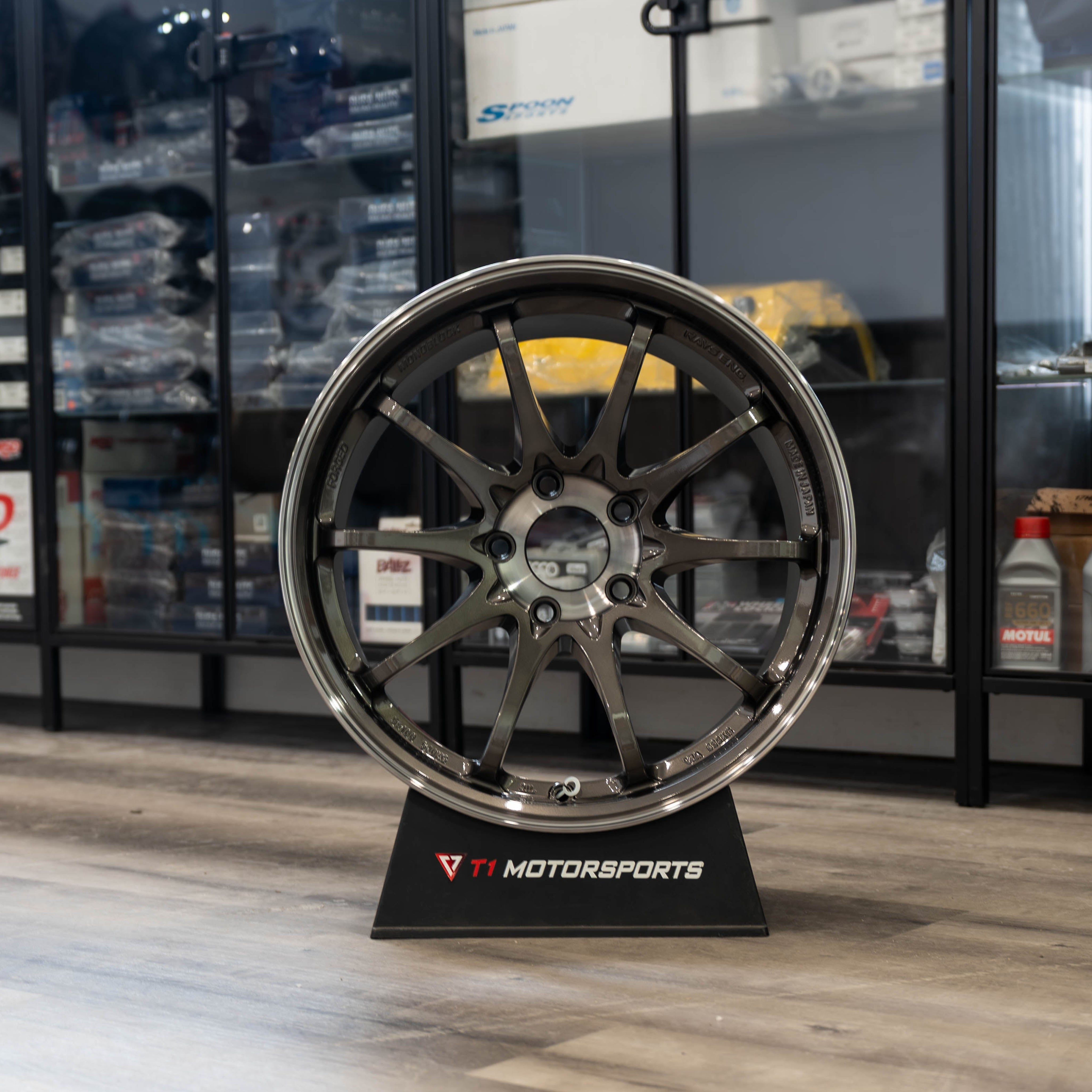 RAYS Volk Racing CE28 SL - 18x9.5 / 5x120 / +44 - Pressed Graphite (FL5/FK8 Civic Type R)