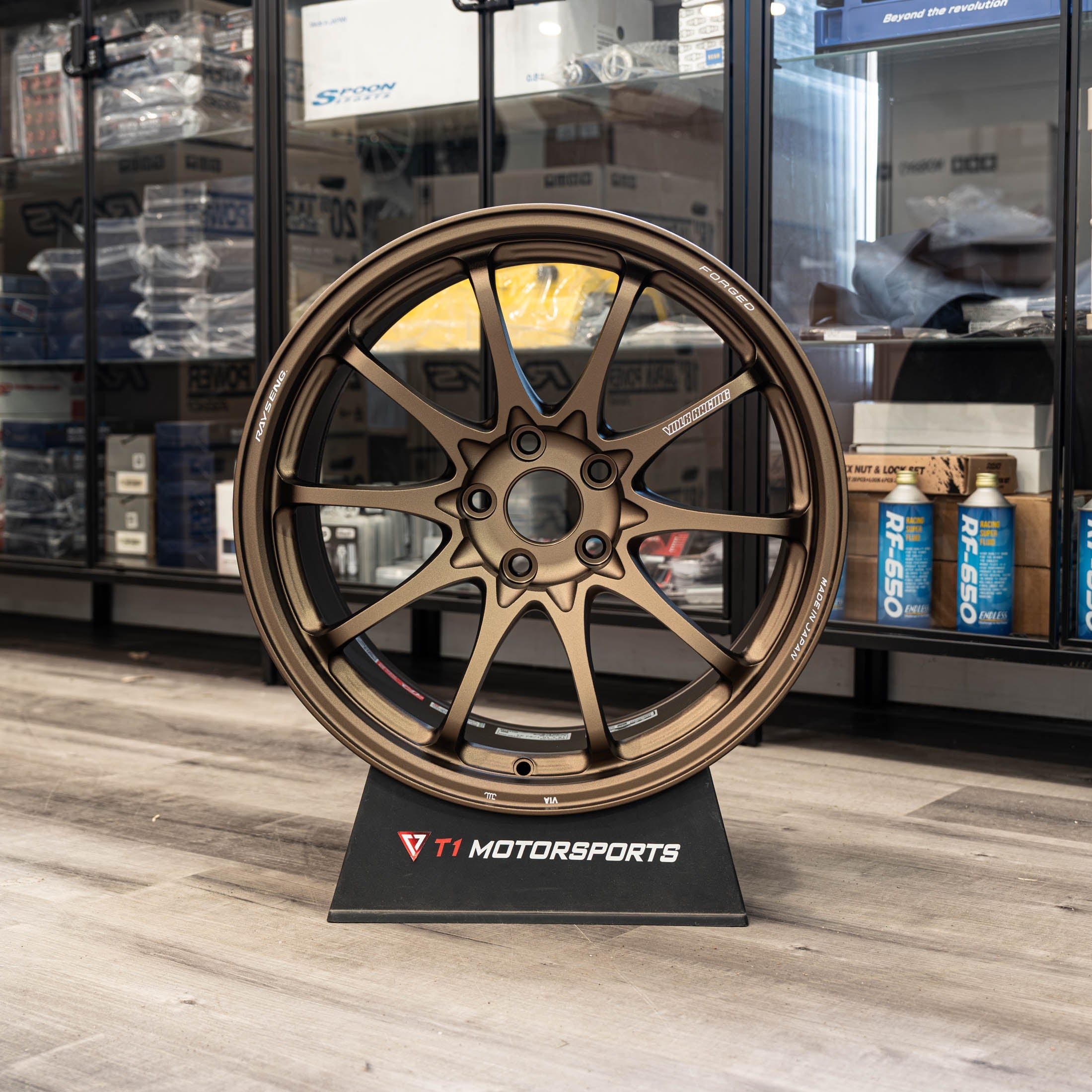 RAYS Volk Racing CE28 N-plus - 18x9.5 +22 & 18x10.5 +34 / 5x112 - Bronze (BR)