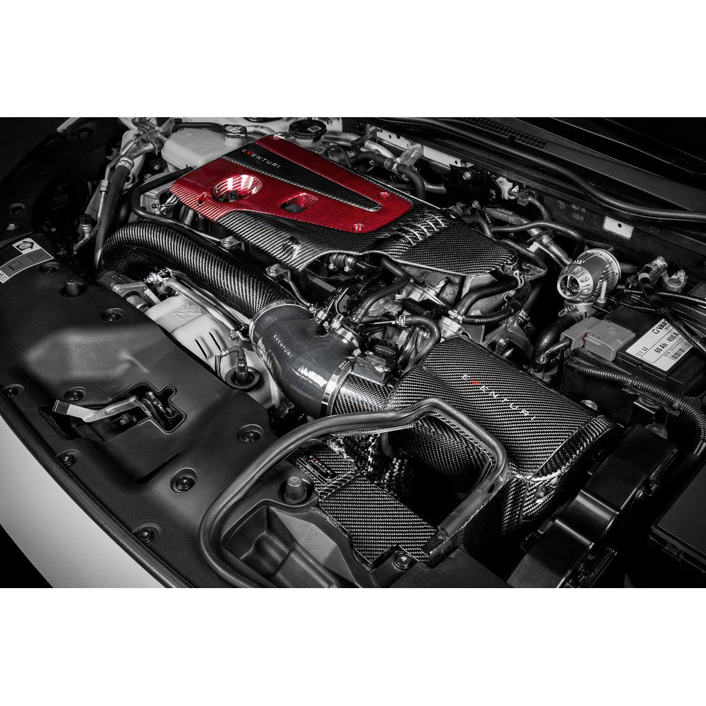 Eventuri Honda FK8 Civic Type-R Black Carbon Intake System