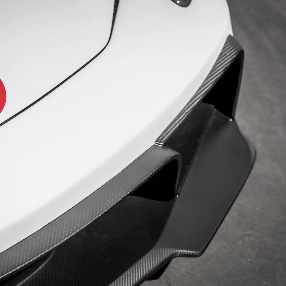 Vorsteiner VX Aero Carbon Fiber Front Bumper w/ Front Spoiler - 2009-2015 Ferrari 458 Italia