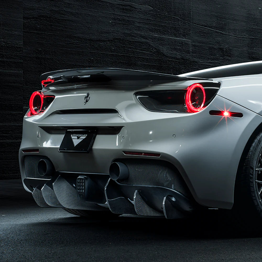 Vorsteiner Diavolo Carbon Fiber Decklid Spoiler - 2015-2019 Ferrari 488