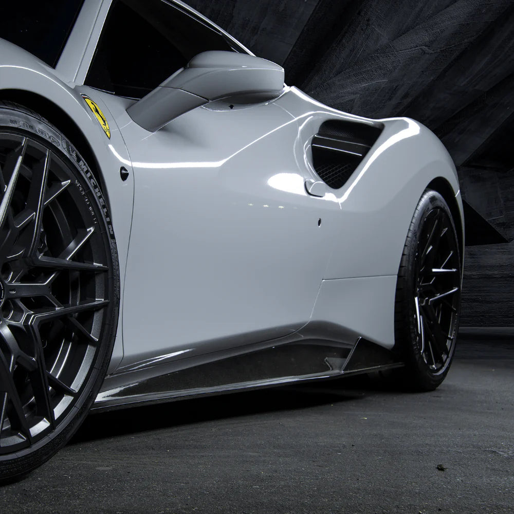 Vorsteiner Diavolo Carbon Fiber Side Skirts - 2015-2019 Ferrari 488
