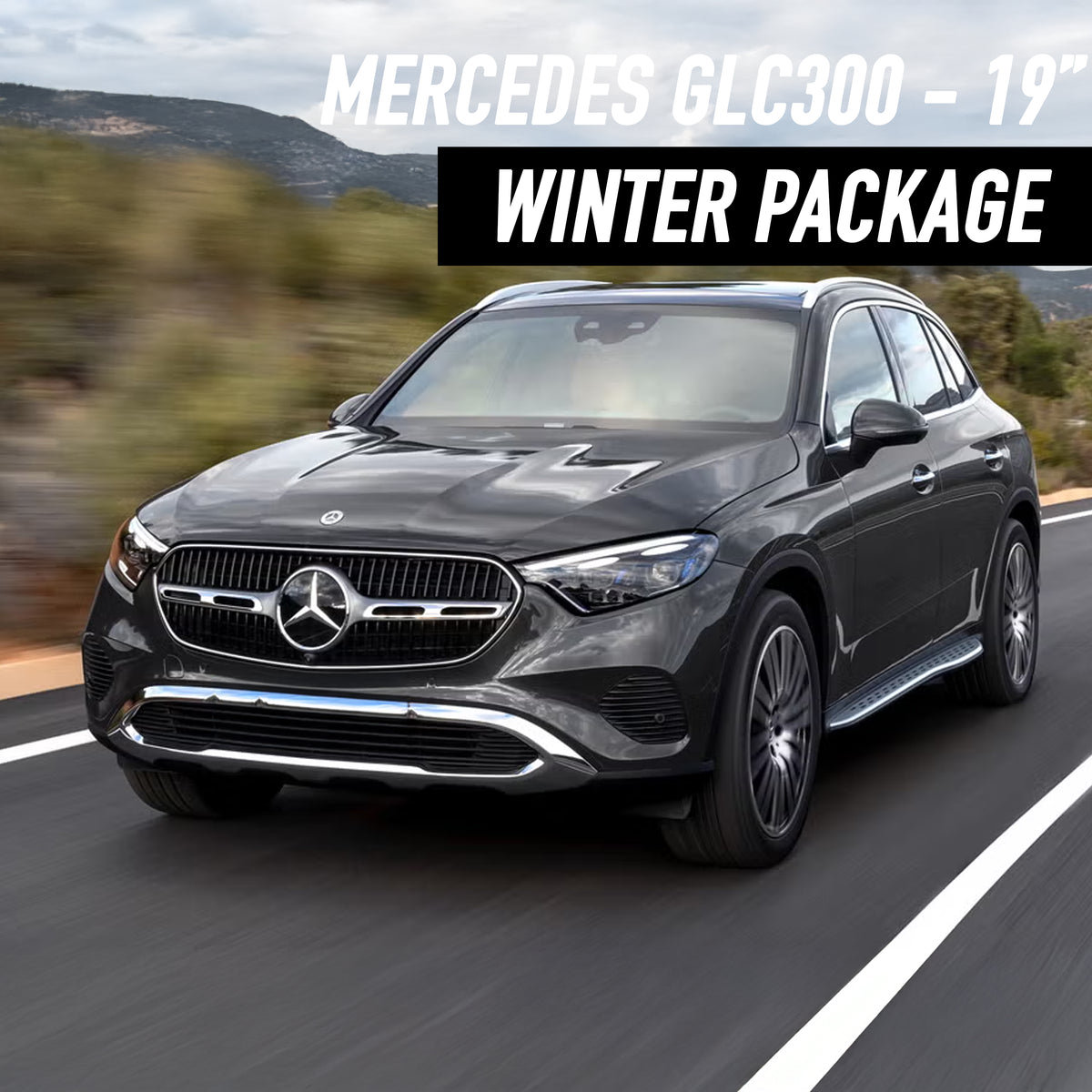 Mercedes-Benz GLC300 19" Winter Package