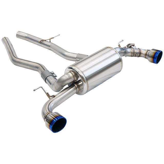 HKS Super Turbo Muffler Axleback Exhaust - 2019+ Toyota GR Supra - T1 Motorsports