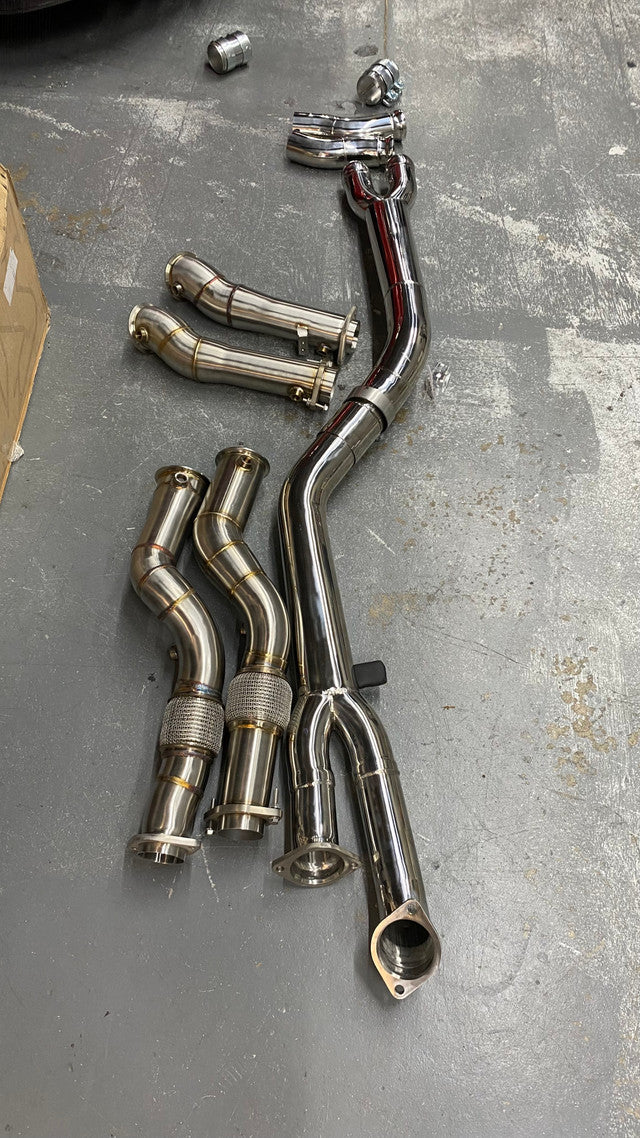 MAD BMW G8X M2/M3/M4 S58 3.5" Fat Boy Downpipes