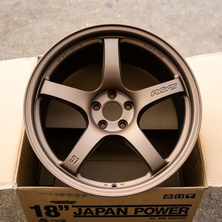 Rays Gram Lights 57CR - 18x9.5 / 5x100 / +38 - Matte Bronze (FRS/BRZ/GR86)
