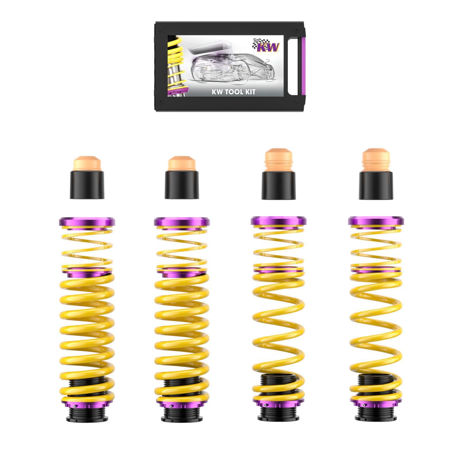 KW Height Adjustable Spring Kit - 2022+ Mercedes SL63 AMG Roadster AWD (w/o OE Lift System)