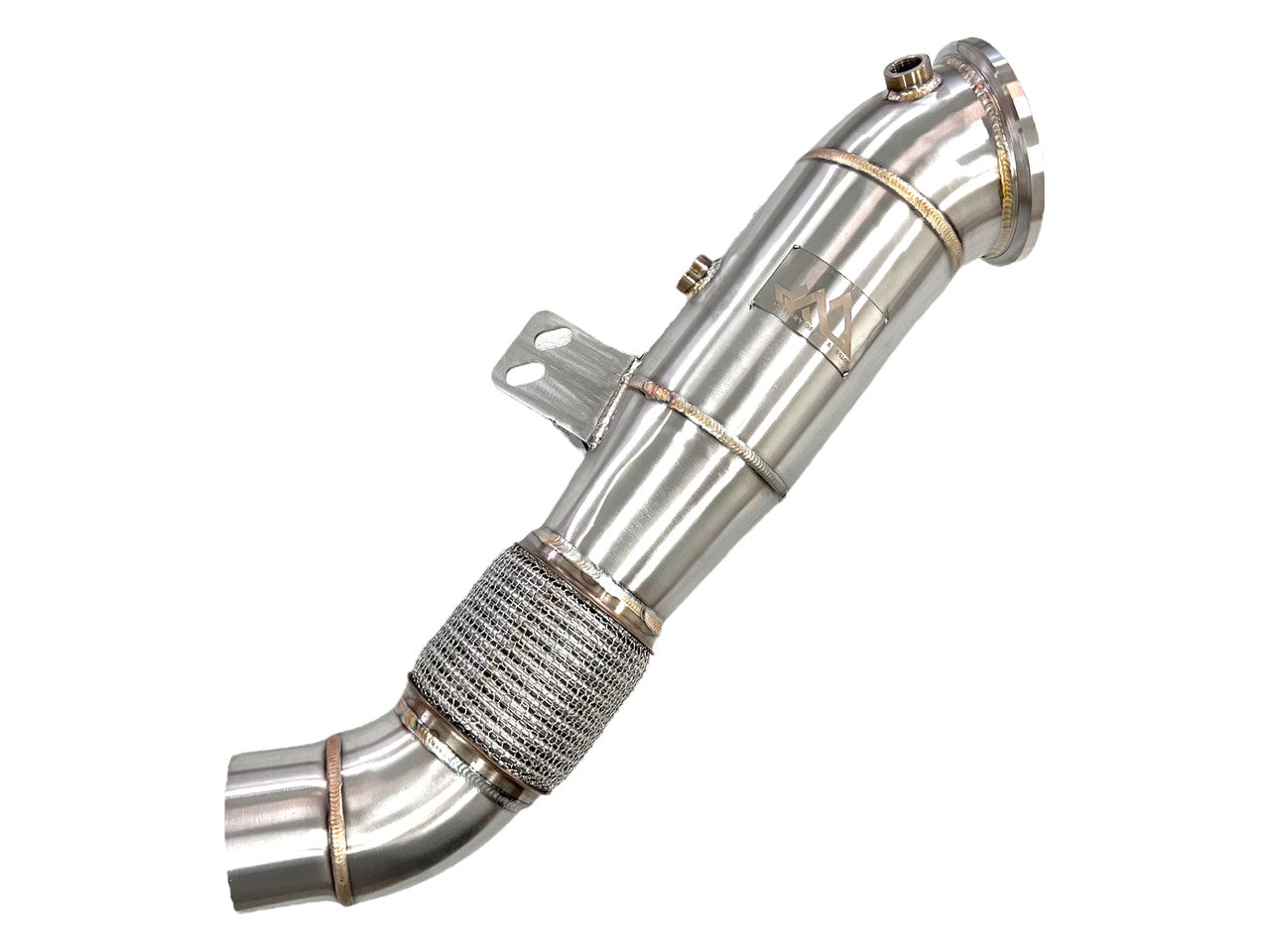 MAD B58 V2 4.5" Downpipe W/ Bracket BMW F, G Chassis & Supra