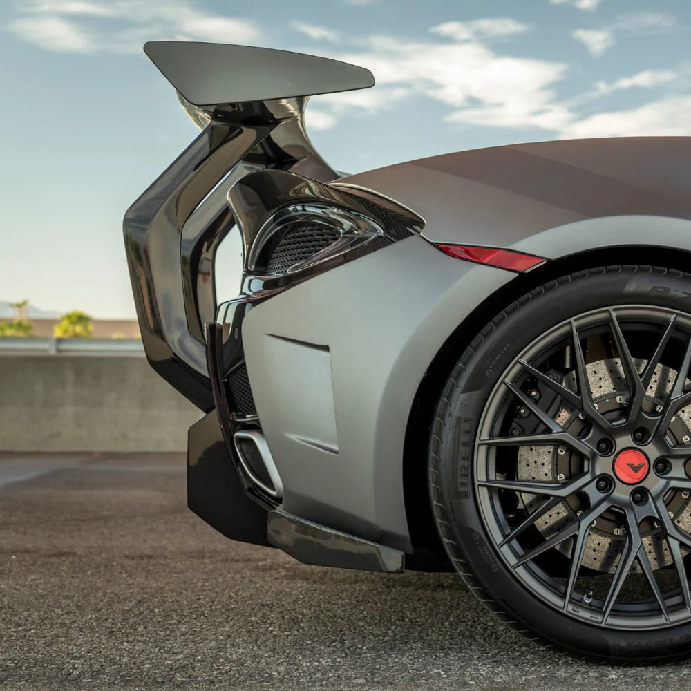 Vorsteiner VX Aero Carbon Fiber Rear Bumper w/ Rear Diffuser - 2015-2021 McLaren 570S