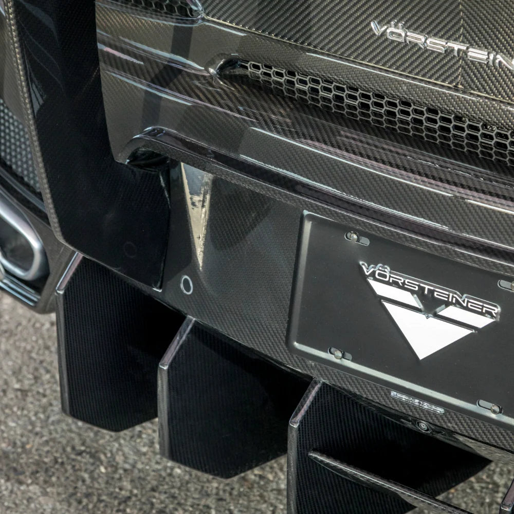 Vorsteiner VX Aero Carbon Fiber Wing Blade w/ Uprights - 2015-2021 McLaren 570S