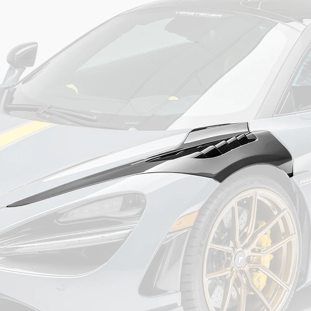 Vorsteiner Silverstone Edition Carbon Fiber Front Fenders w/ Integrated Vents - 2017-2023 McLaren 720S (Coupe Only)