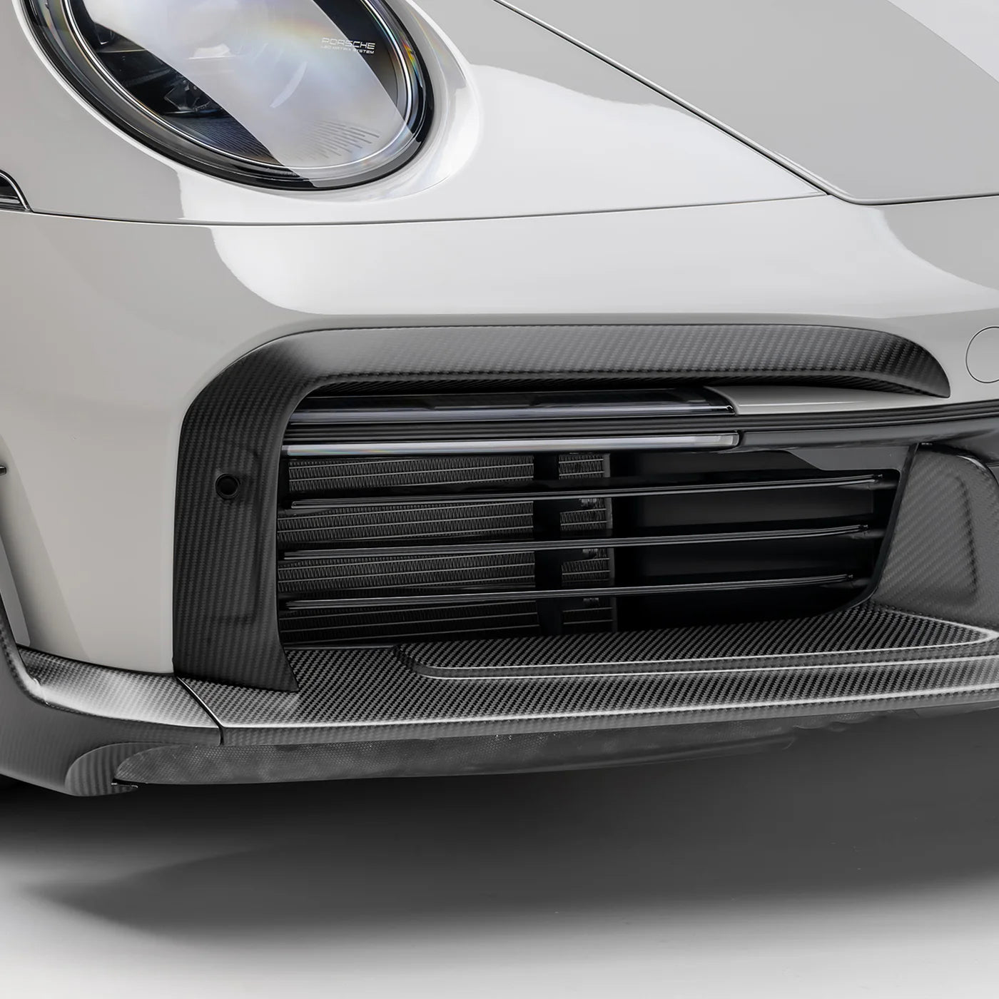 Vorsteiner Aero Carbon Fiber Front Intake Trim - 2019+ Porsche 992.1 Turbo S