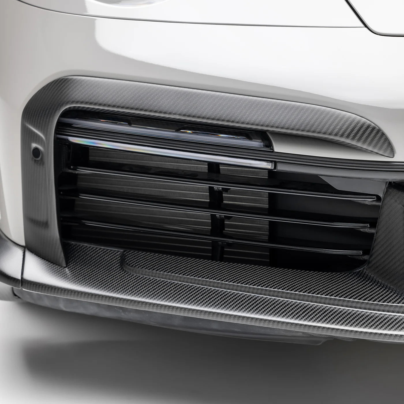 Vorsteiner Aero Carbon Fiber Front Intake Trim - 2019+ Porsche 992.1 Turbo S