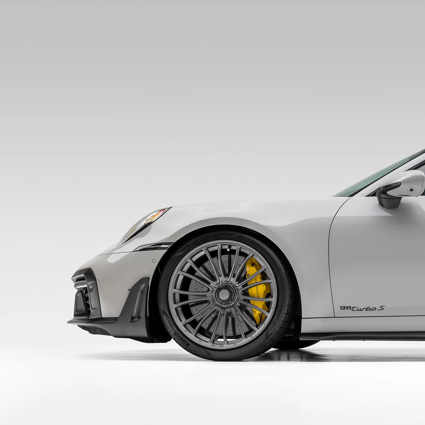 Vorsteiner Aero Carbon Fiber Front Spoiler w/ Winglets - 2019+ Porsche 992.1 Turbo S