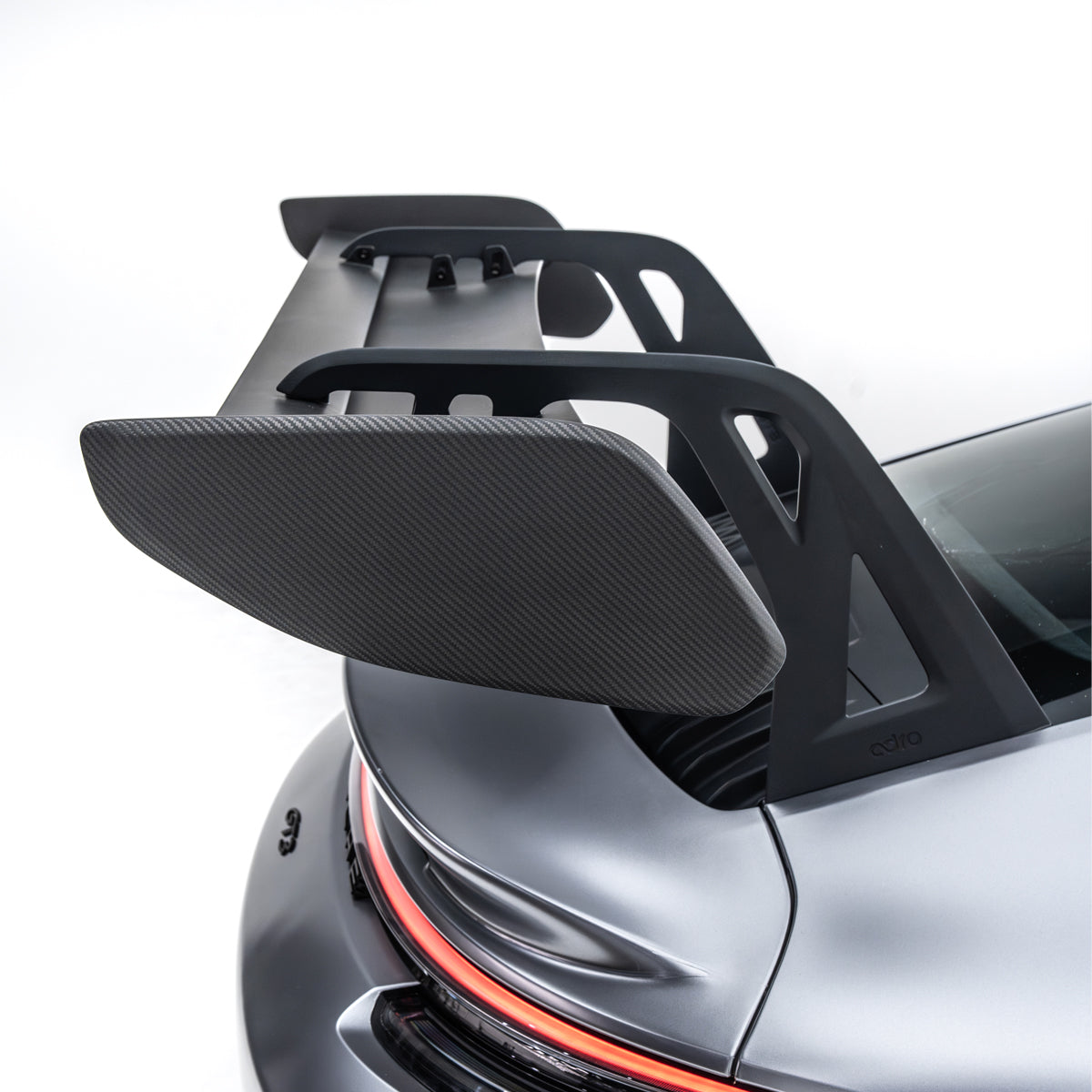 ADRO Porsche 992.1 GT3 Carbon Fiber AT-P Swan Neck Wing