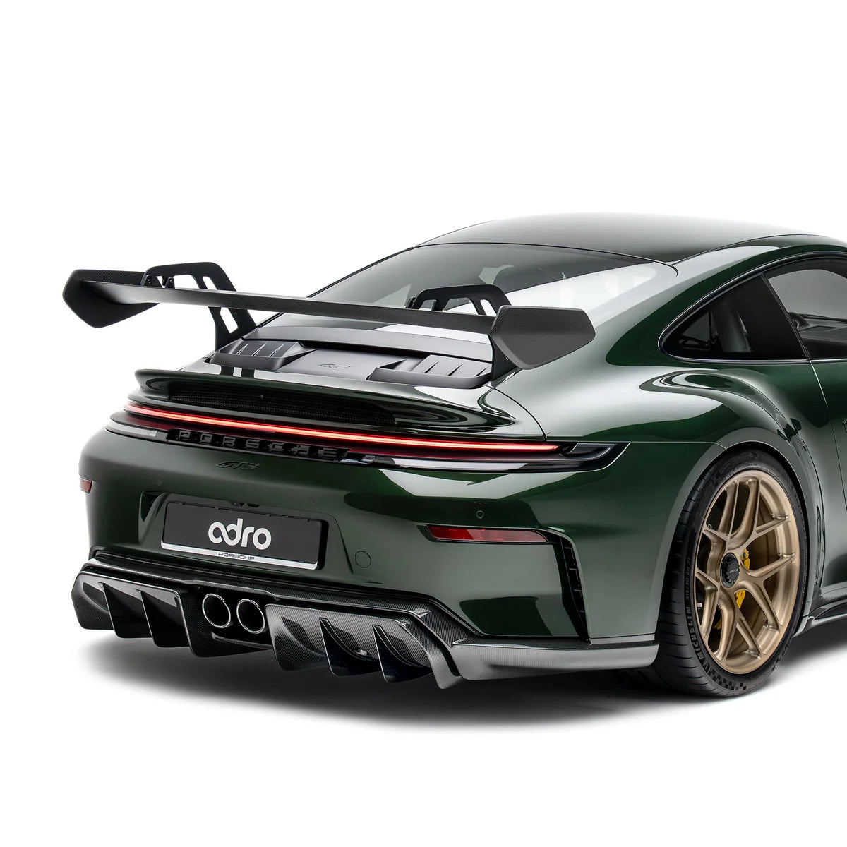 ADRO Porsche 992.2 GT3 Prepreg Carbon Fiber Rear Apron Panel
