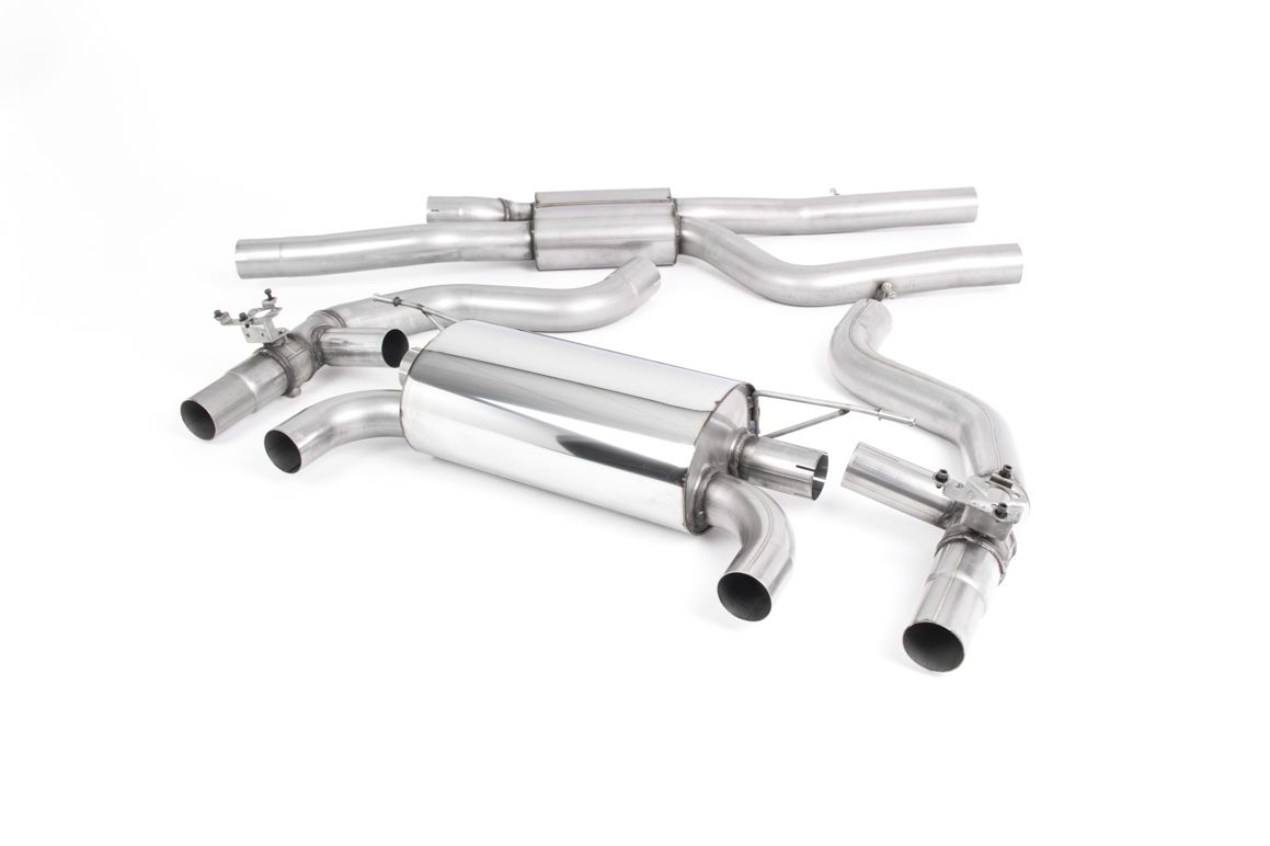Milltek Sport Race Cat-Back Exhaust System - 2018-2022 BMW F87 M2 Competition