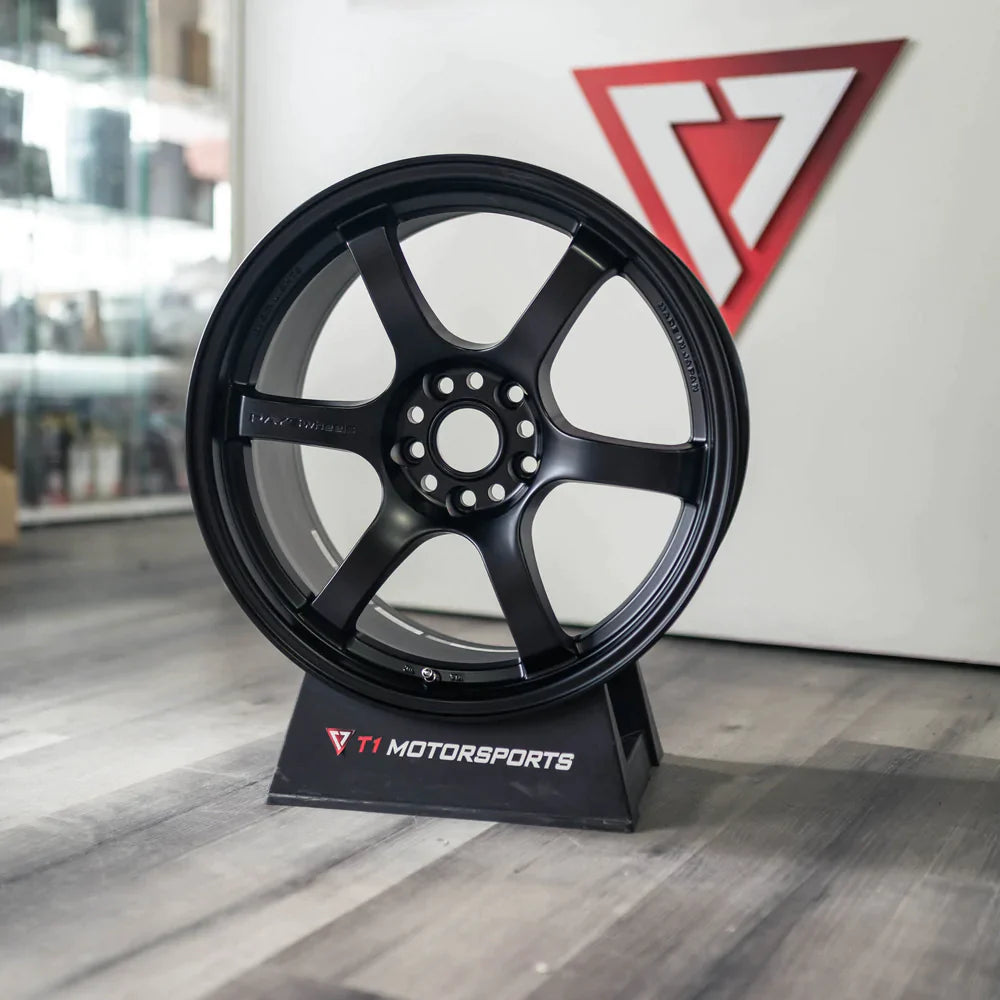RAYS gramLIGHTS 57DR - 18x9.5 / 5x100 / +38 - Semi Gloss Black (FRS/BR