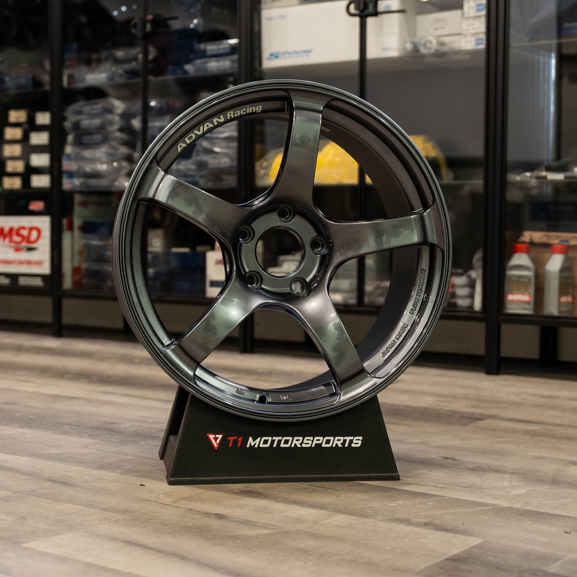 Yokohama Wheel ADVAN Racing TC-4 - 18x9.5 / 5x120 / +38 - Racing Gun Metallic (FL5/FK8 Civic Type R)