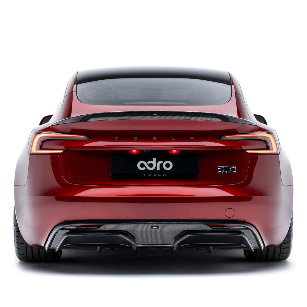 ADRO Tesla Model 3 Highland Performance Carbon Fiber Rear Diffuser