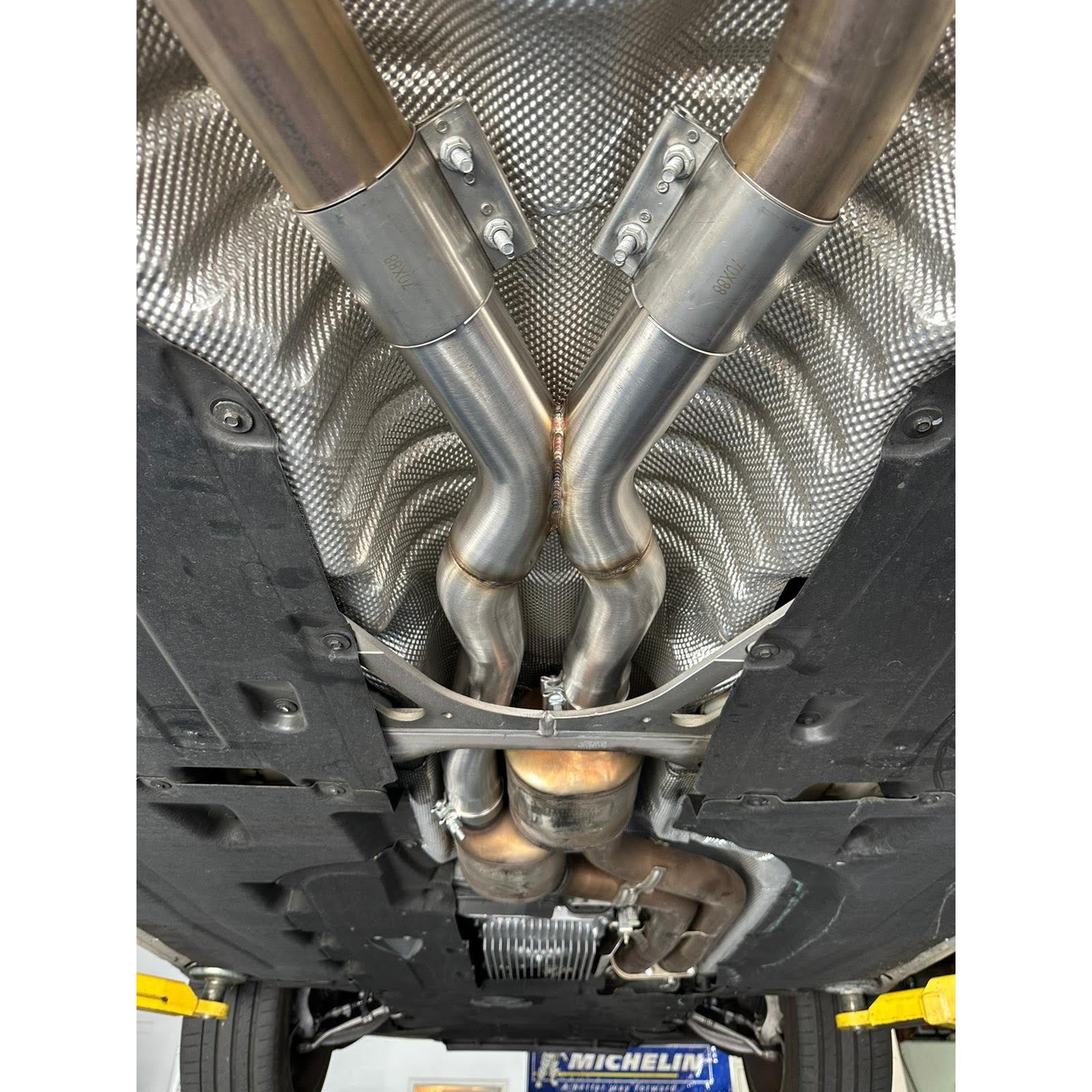 CTS Turbo BMW S58 F97/F98 X3M/X4M Resonator Delete Kit