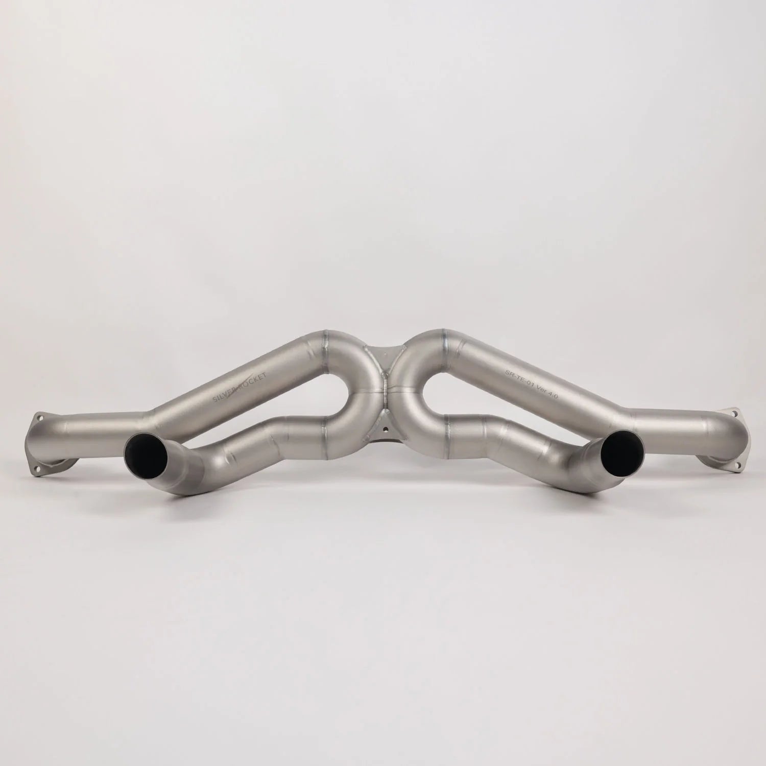 Silver Rocket SR 3200G One-Piece Titanium Ultralight Race Pipe - 2022+ Porsche 718 Cayman GT4RS/Spyder RS/Clubsport