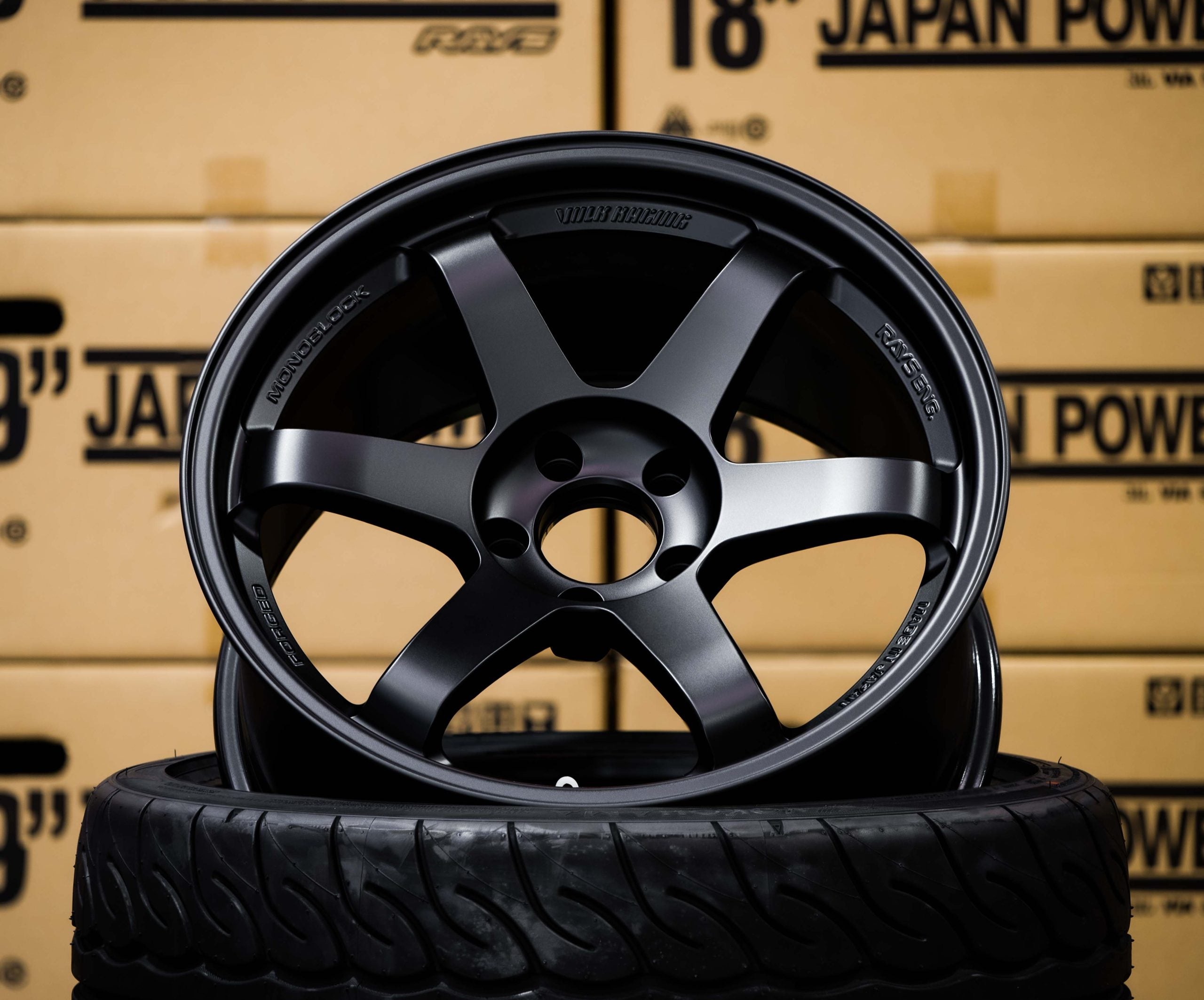 Rays Volk Racing TE37 SL - 18x9.5 / 5x100 / +40 - Multiple Finishes (FRS/BRZ/GR86)