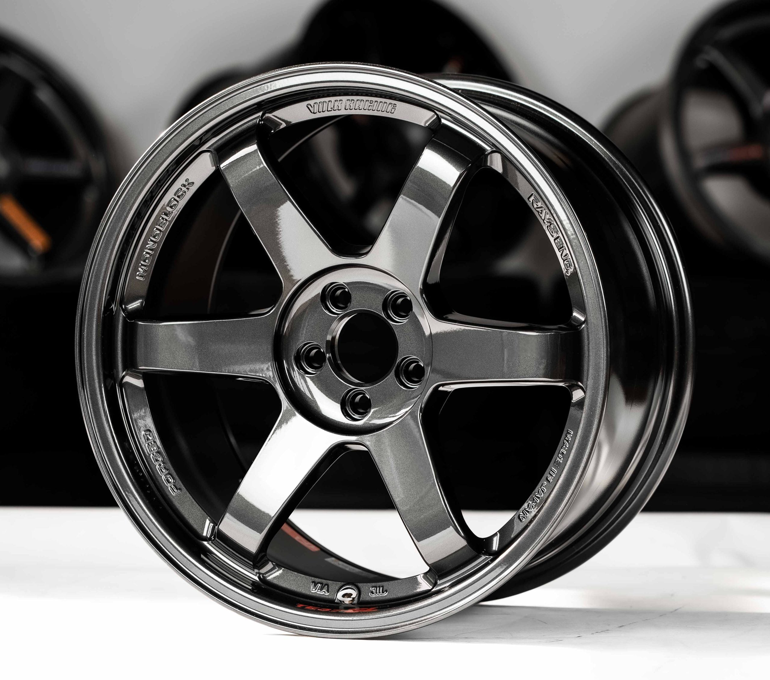 Rays Volk Racing TE37 SL - 18x9.5 / 5x100 / +40 - Multiple Finishes (FRS/BRZ/GR86)
