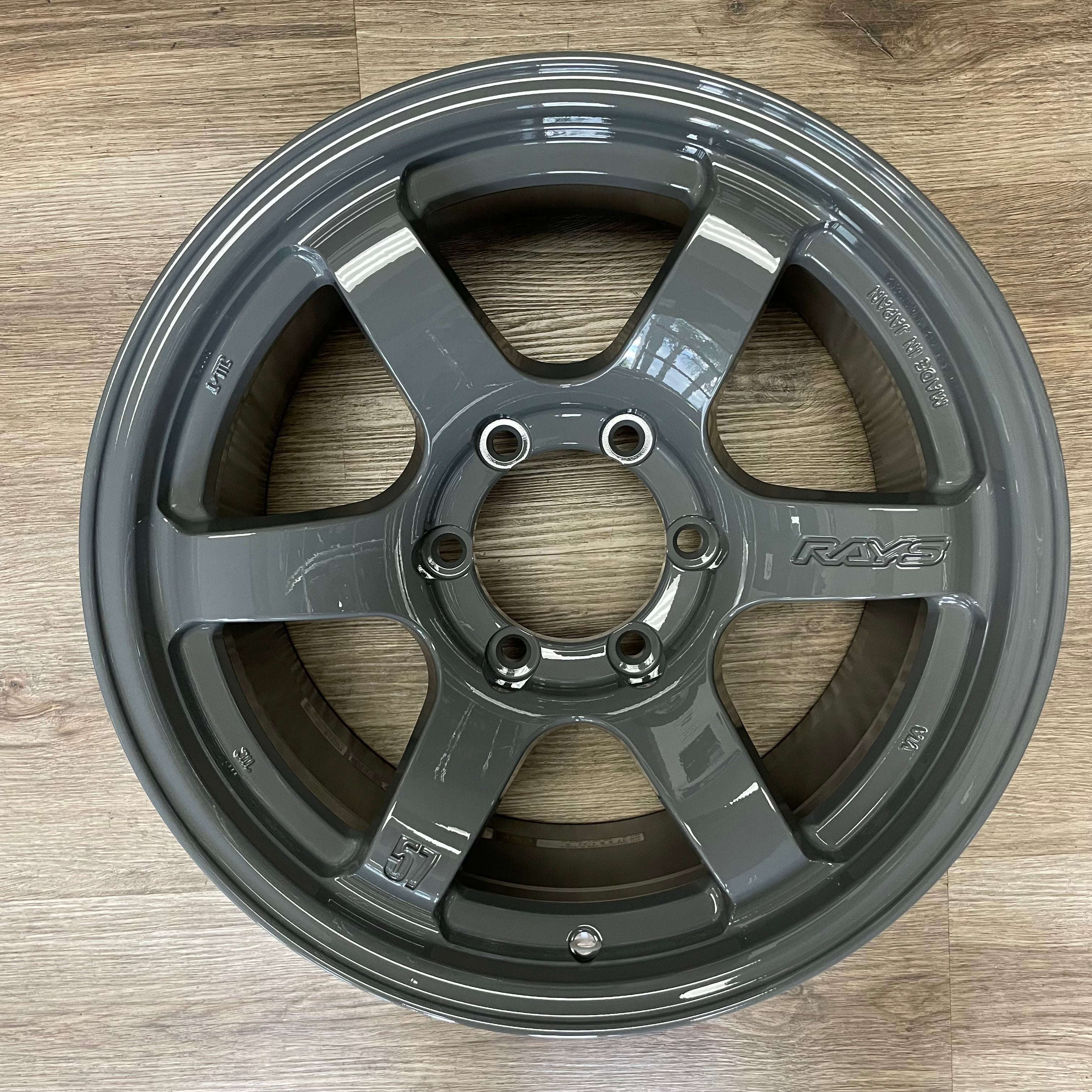 RAYS gramLIGHTS 57DR-X- 18x9 / 6x139.7 / +0 - Glossy Gray (4Runner/Tacoma/Tundra)