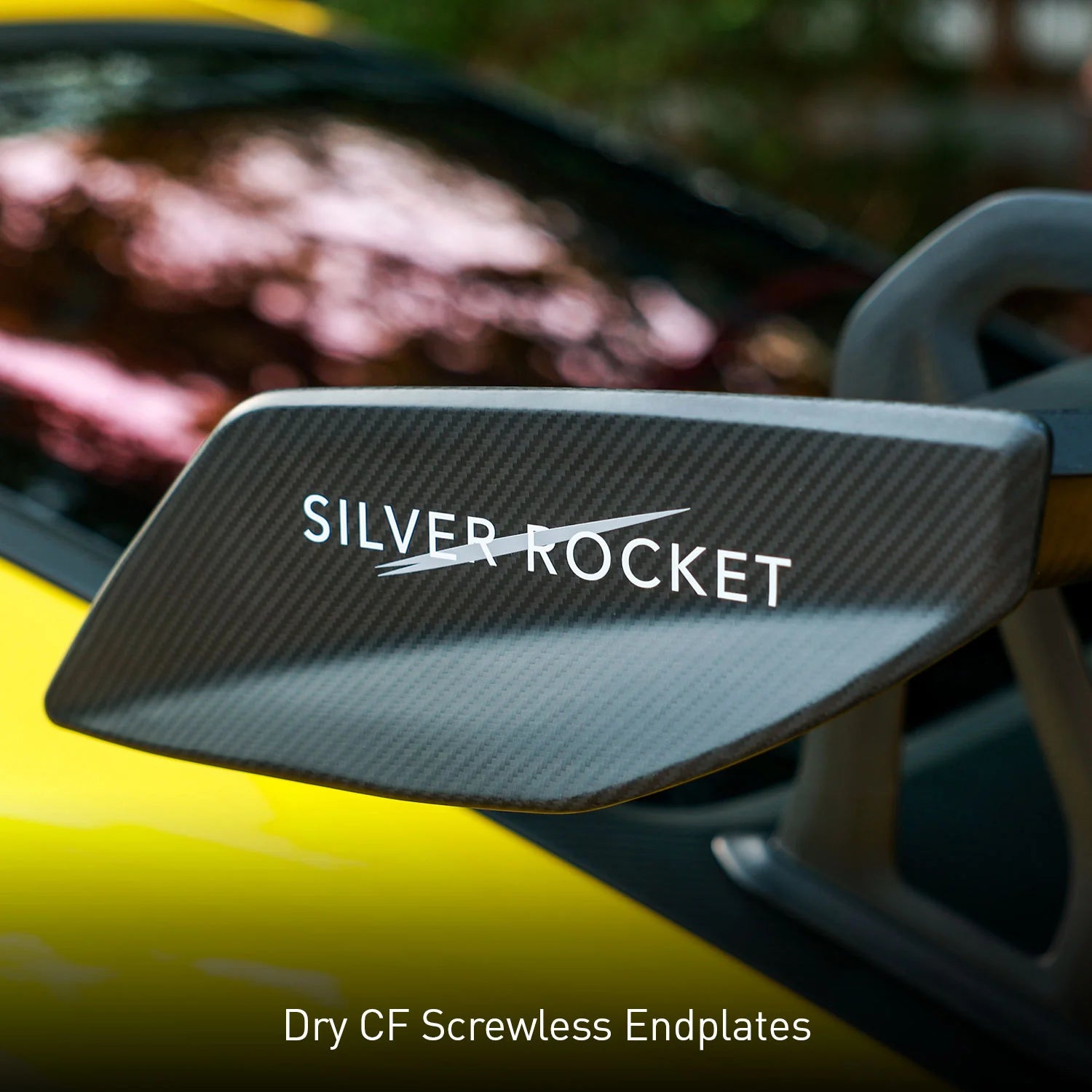 Silver Rocket SR DRS-1 Flex-Carbon Swan Neck Wing - 2022+ Porsche 718 Cayman GT4/GT4RS