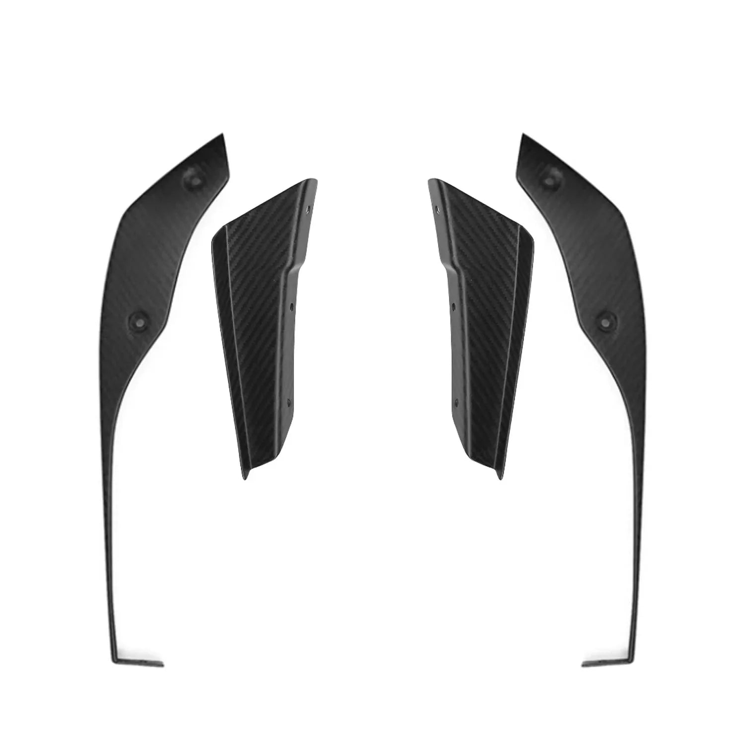 Silver Rocket SR Dry Carbon Fiber Clubsport Dive Plane & Lower Side Spoiler Pack - 2020+ Porsche 718 Cayman GT4/RS/Clubsport
