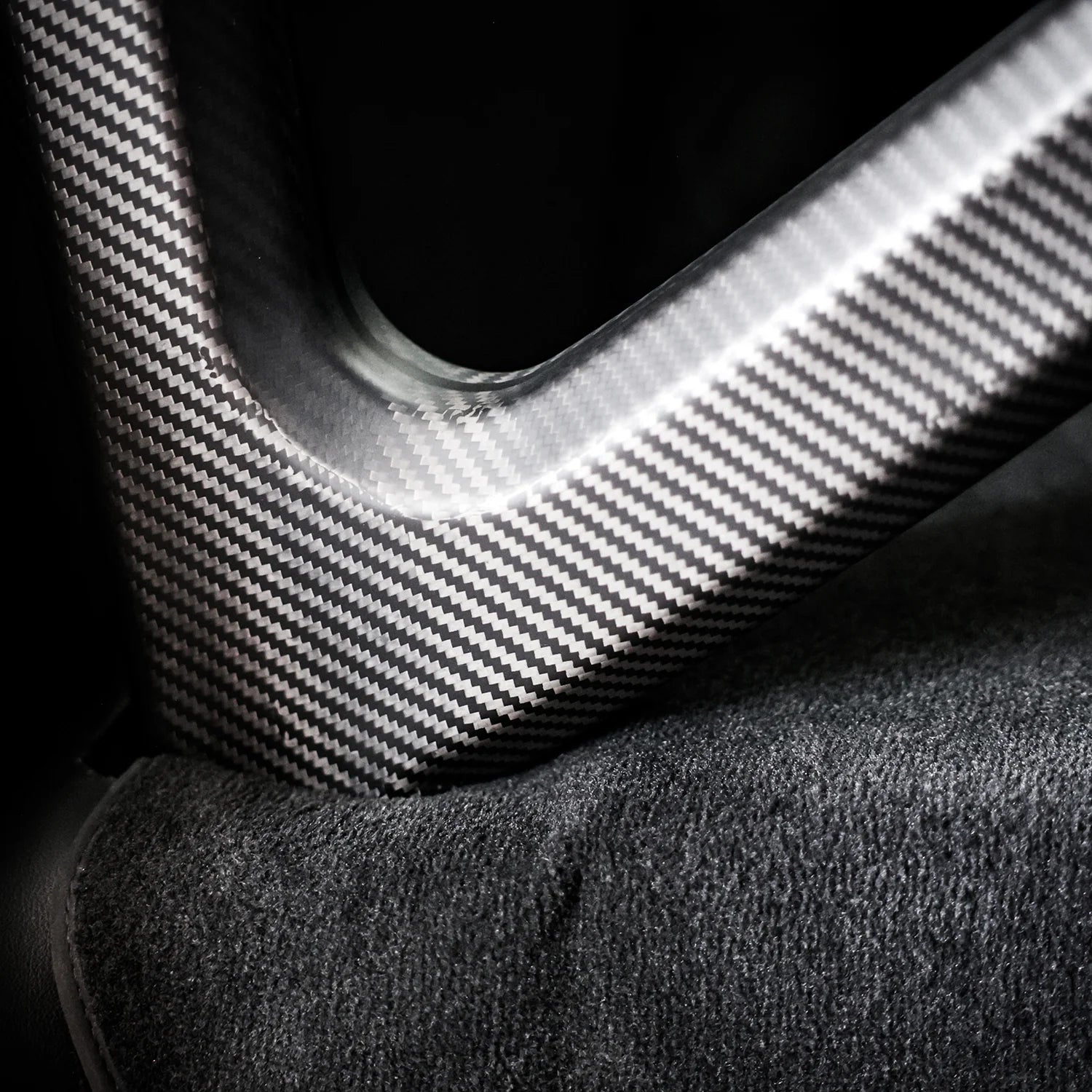 Silver Rocket SR Seamless Dry Carbon Fiber Roll Cage - 2022+ Porsche 992 GT3/GT3RS