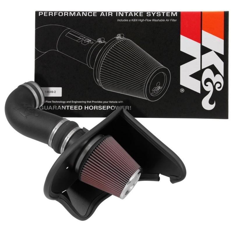 K&N 2016 Chevy Camaro SS V8-6.2L Aircharger Performance Intake