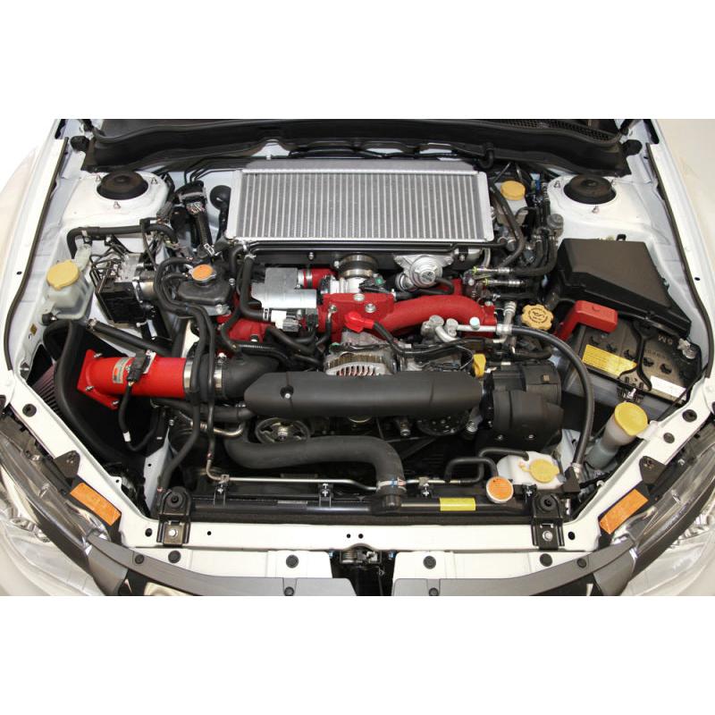 K&N 08-11 WRX/STi 2.5L H4 Red Typhoon Short Ram Intake
