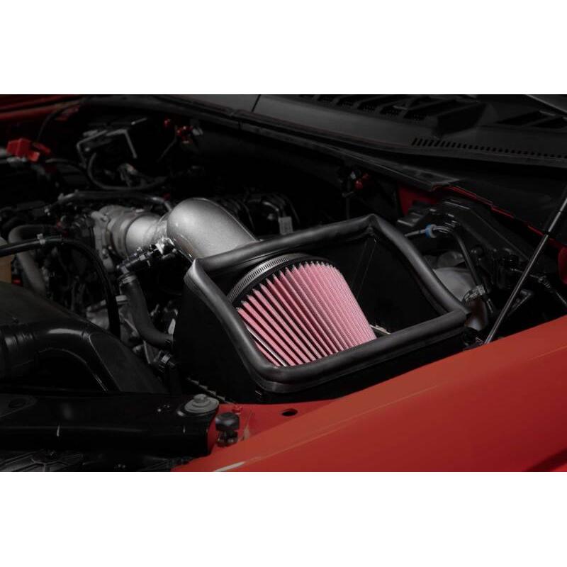 K&N 18-24 Ford F150 3.3L V6 Performance Air Intake System w/ Red Air Filter