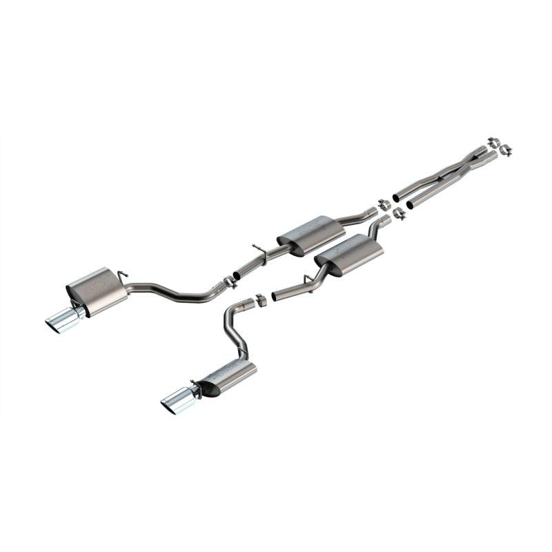 Borla ATAK Catback Exhaust - Polished Tips - 2019-2023 Dodge Charger GT 3.6L V6 RWD