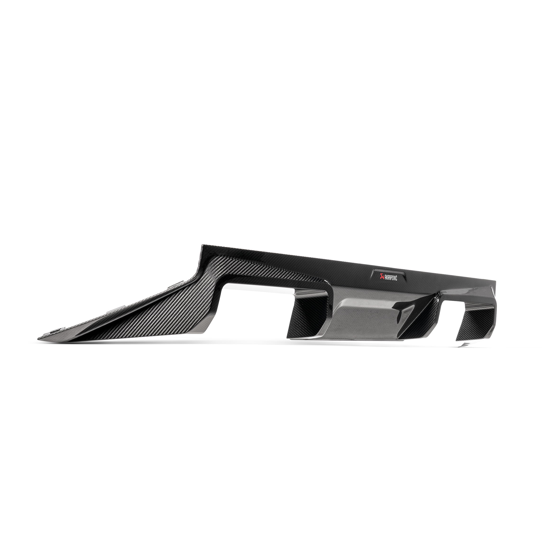 Akrapovič High Gloss Rear Carbon Fiber Diffuser - 2023+ BMW M2 (G87) - T1 Motorsports