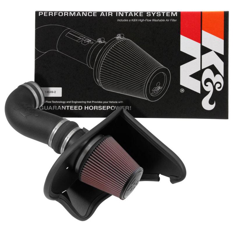 K&N 2016 Chevy Camaro SS V8-6.2L Aircharger Performance Intake