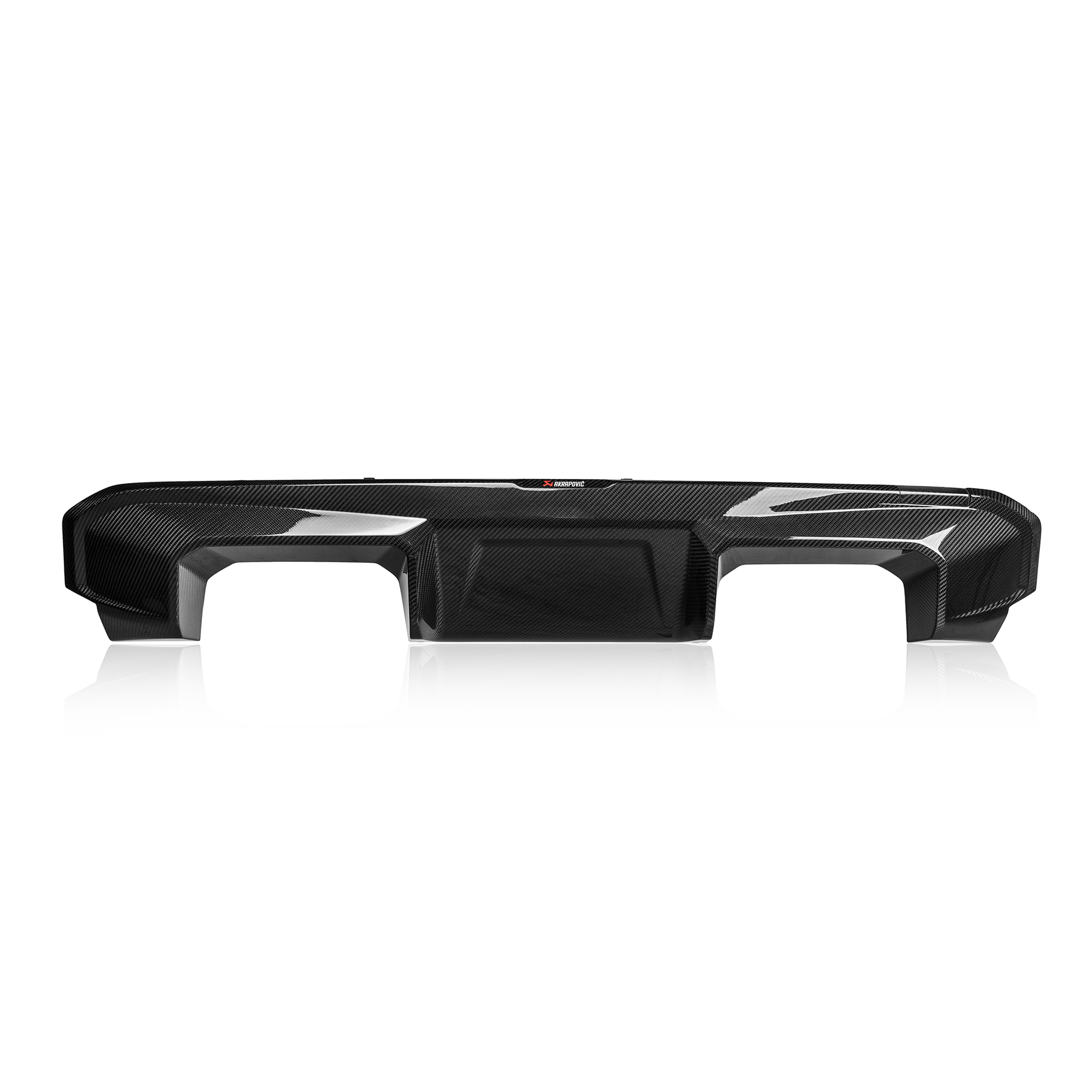 Akrapovič High Gloss Rear Carbon Fiber Diffuser - 2021+ BMW M3/M4 (G80/G82) - T1 Motorsports