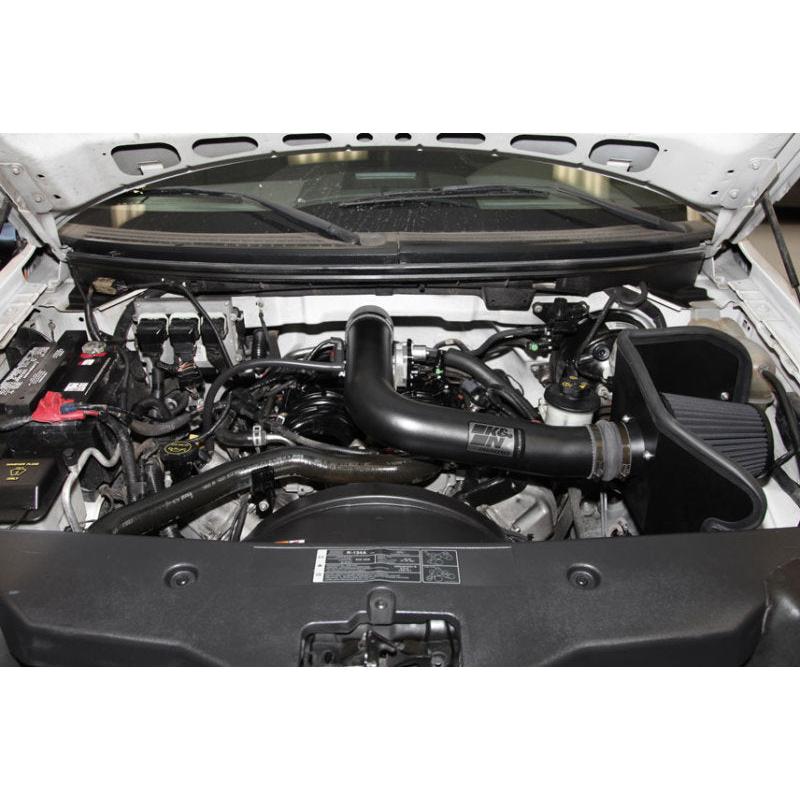 K&N 04-08 Ford F150 V8-5.4L/04-07 Ford Lobo 5.4L V8 Blackhawk Perf Intake Kit