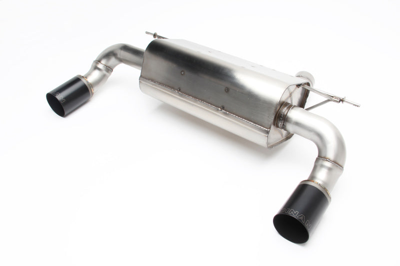 Dinan 14-16 BMW M235i (F22) w/M-Performance Valance Free Flow Axleback Exhaust System - Black Tips