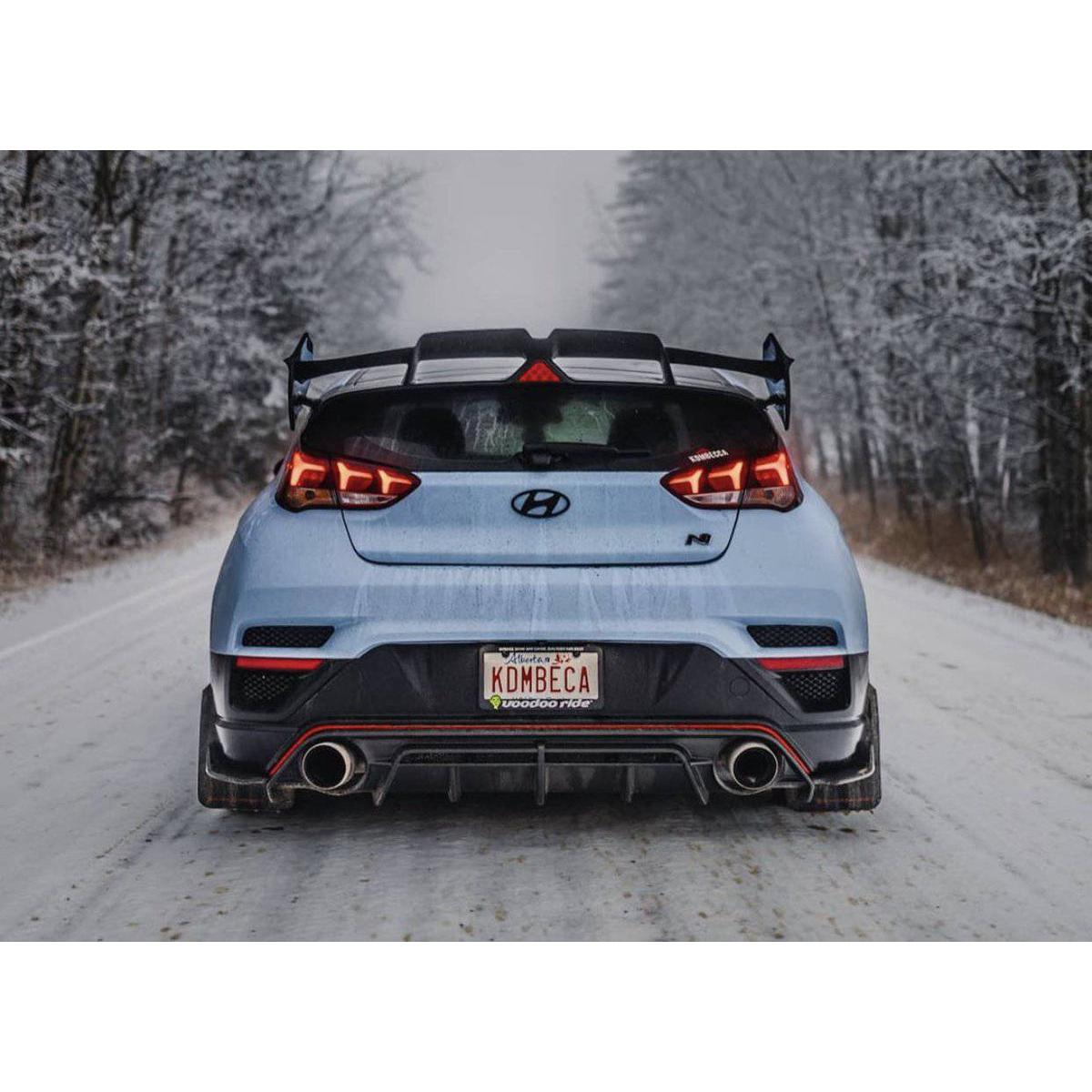 ADRO Hyundai Veloster N Carbon Fiber Spoiler V2 (2019-2022)