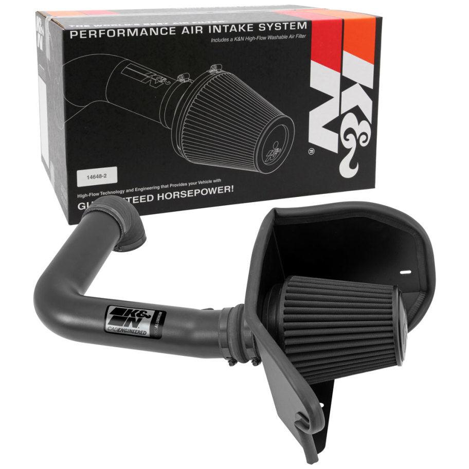 K&N 04-08 Ford F150 V8-5.4L/04-07 Ford Lobo 5.4L V8 Blackhawk Perf Intake Kit