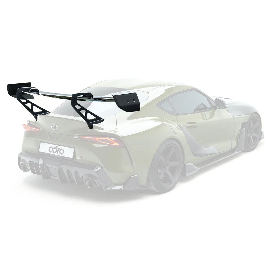 ADRO Toyota GR Supra AT-P1 Reverse Swan Neck Wing
