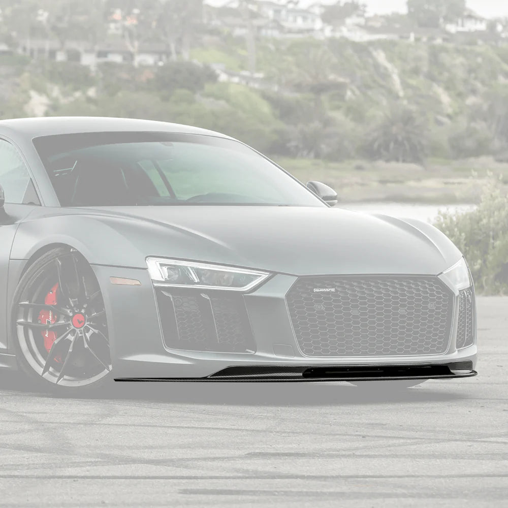 Vorsteiner Carbon Fiber V-Style Front Spoiler - 2017-2019 Audi R8